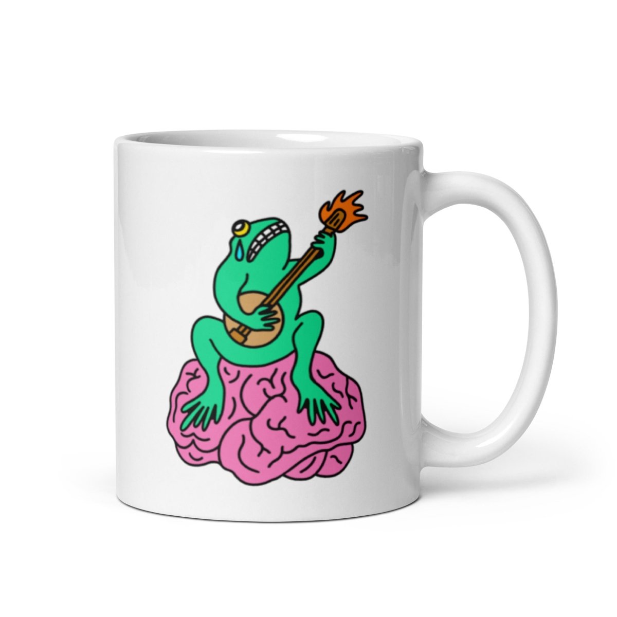 Brain frog mug - Mug - Pretty Bad Co.