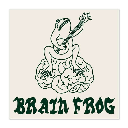Brain frog print - Print - Pretty Bad Co.