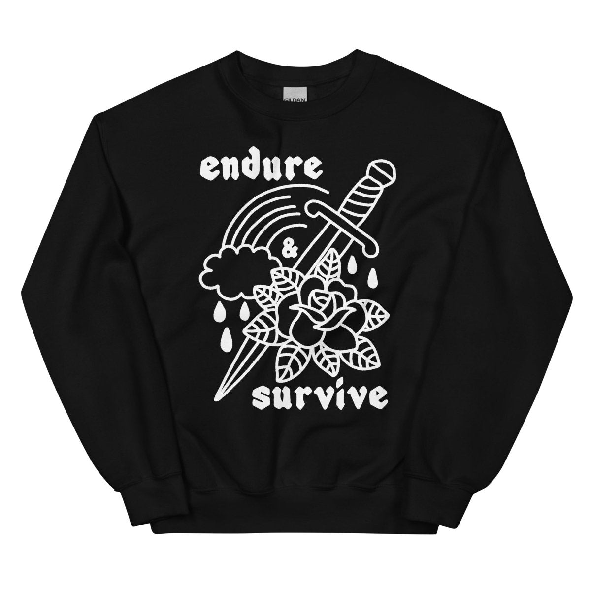endure & survive sweatshirt - Pretty Bad Co.