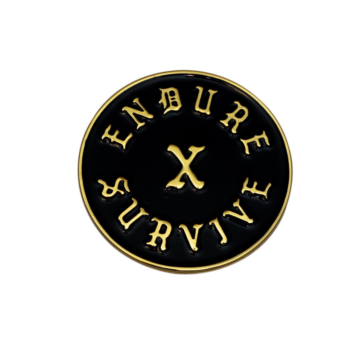 Endure X Survive Pin - Enamel Pin - Pretty Bad Co.