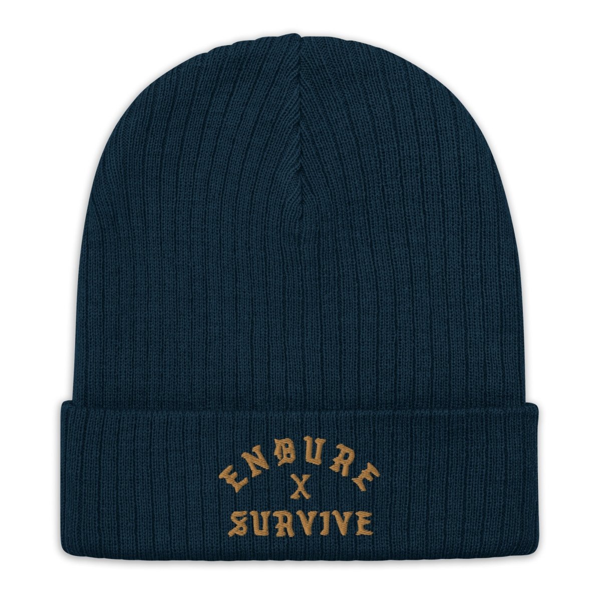 Endure X Survive Ribbed Knit Beanie - Beanie - Pretty Bad Co.