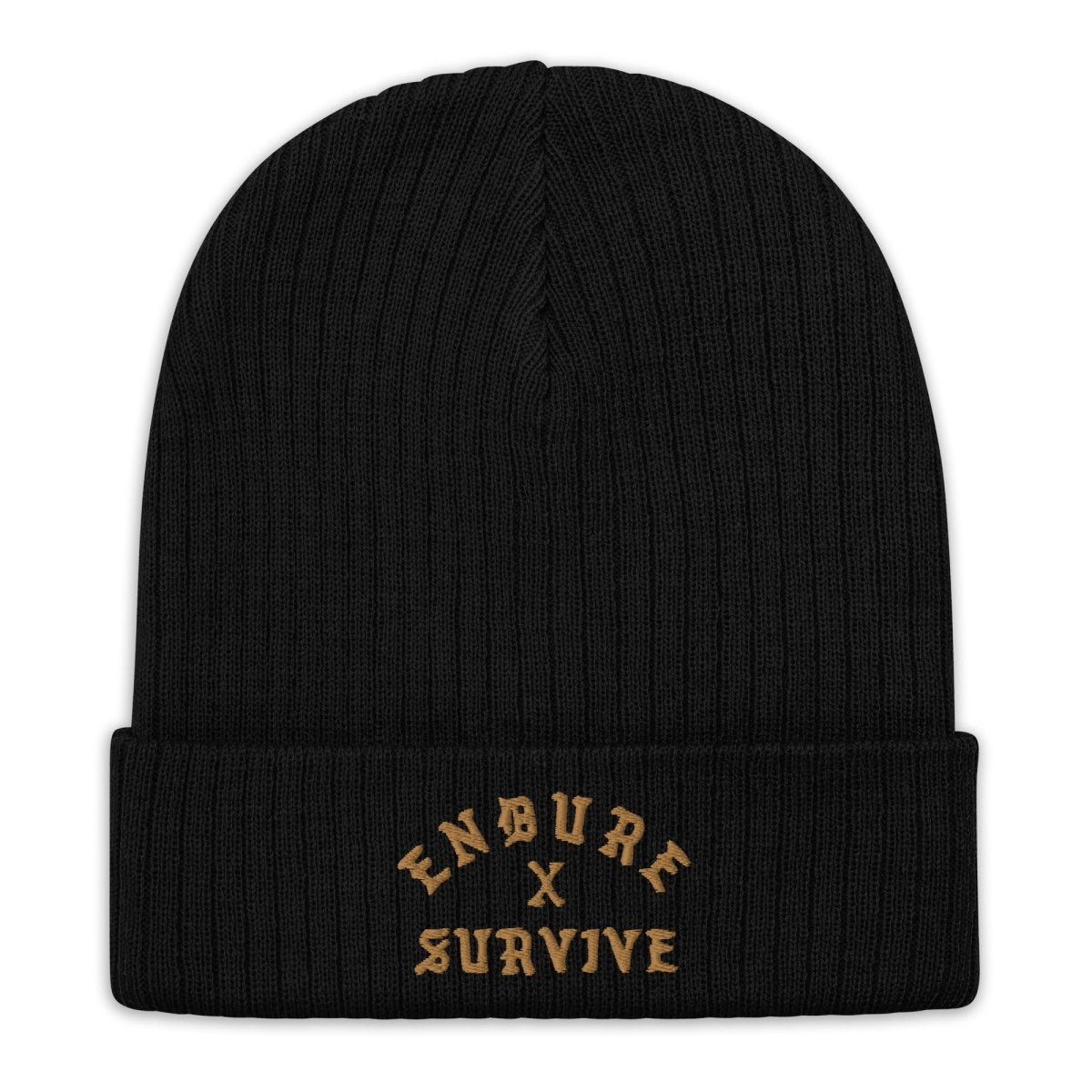 Endure X Survive Ribbed Knit Beanie - Beanie - Pretty Bad Co.