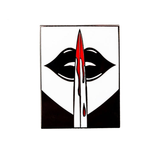 Femme Mortelle Pin - Enamel Pin - Pretty Bad Co.