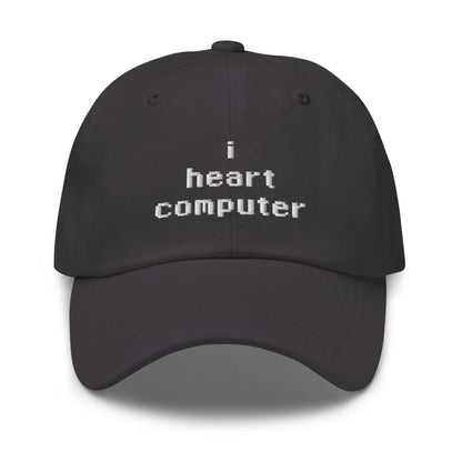I heart computer hat - Pretty Bad Co.