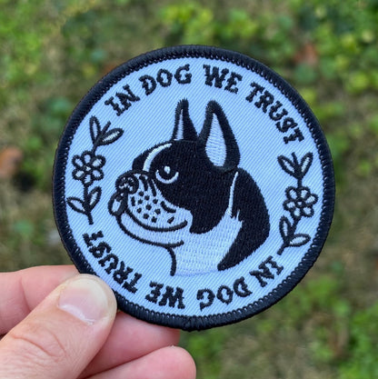 In dog we trust patch - Patch - Pretty Bad Co.