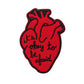 It's Okay To Be Afraid Anatomical Heart Patch - Patch - Pretty Bad Co.