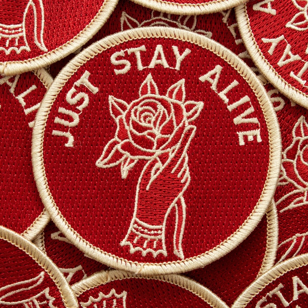Just Stay Alive Patch - Patch - Pretty Bad Co.