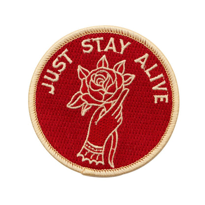 Just Stay Alive Patch - Patch - Pretty Bad Co.