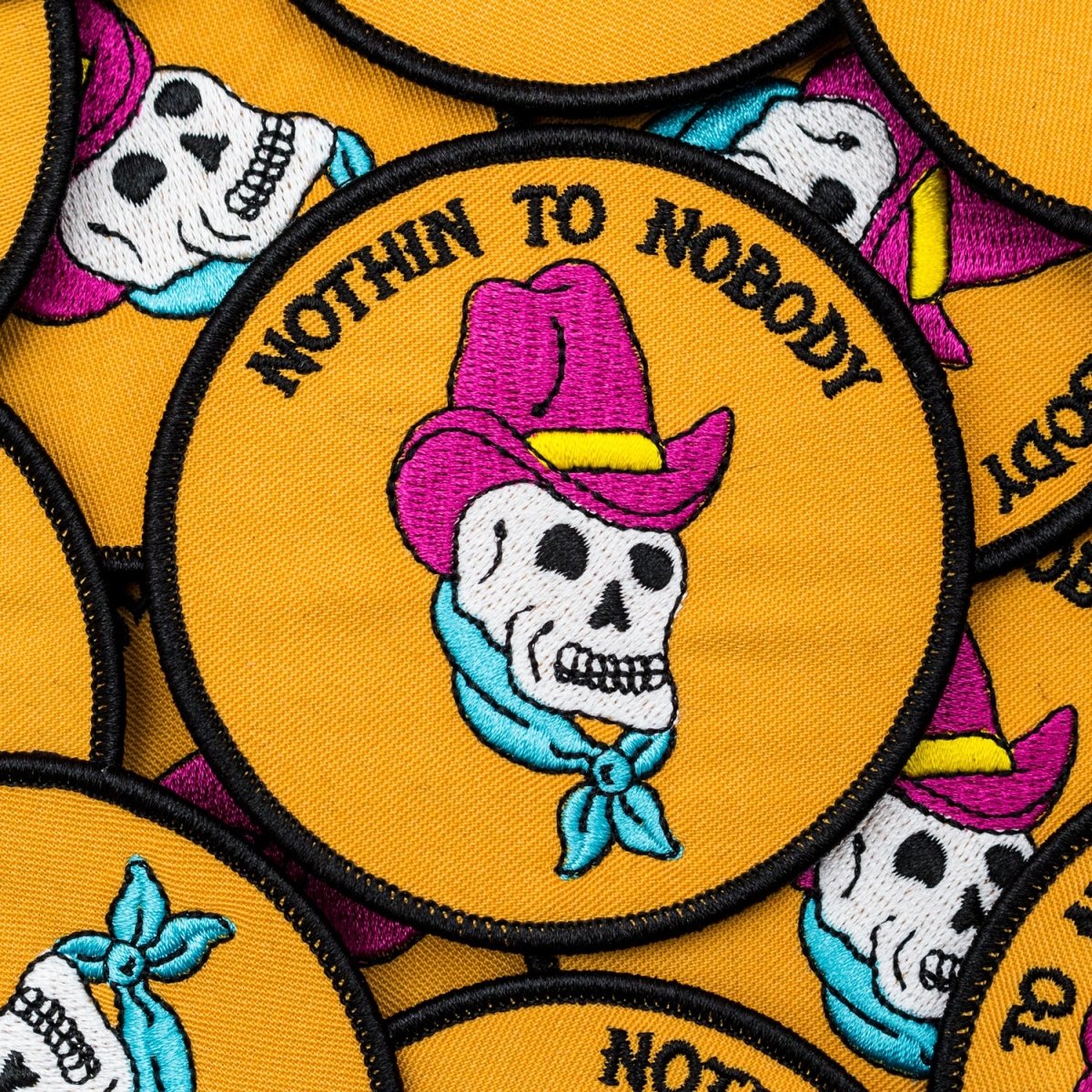 Nothin To Nobody Patch - Patch - Pretty Bad Co.