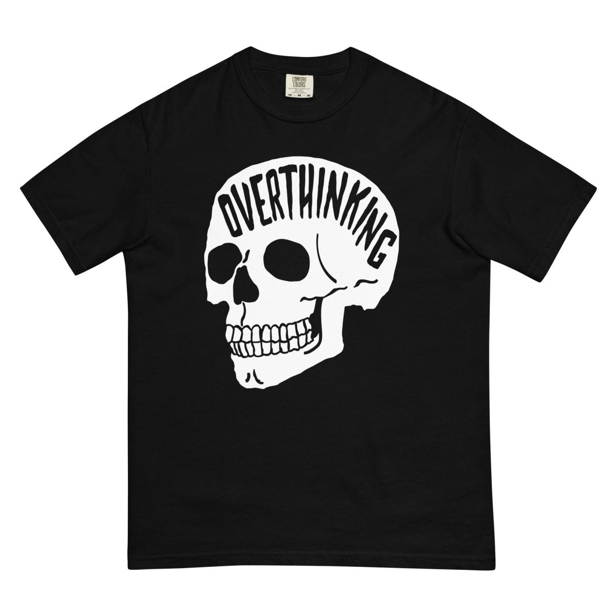 Overthinking premium garment dyed t-shirt - Pretty Bad Co.