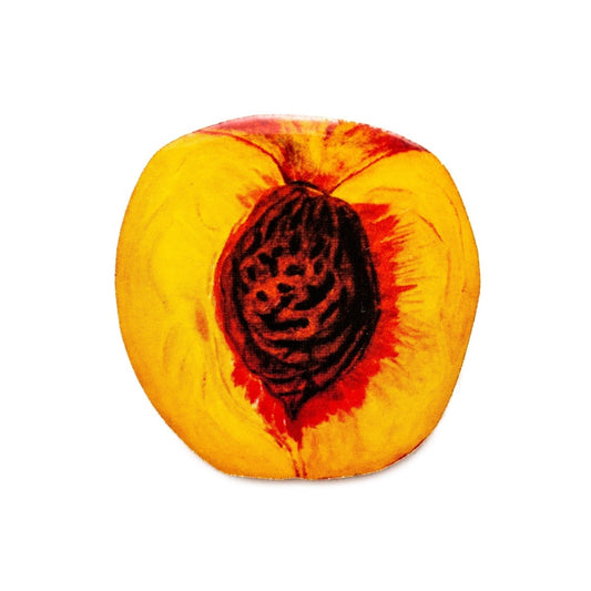 Peach Watercolor Pin - Enamel Pin - Pretty Bad Co.