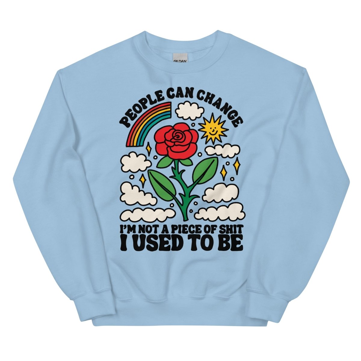 People can change sweatshirt (pink, blue, or gray) - Pretty Bad Co.