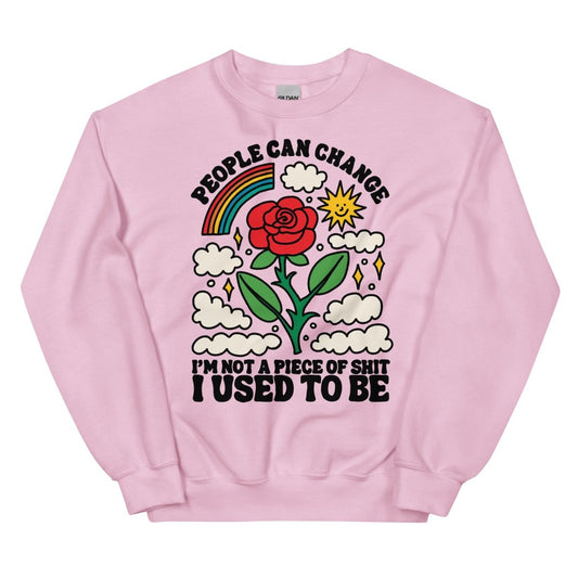 People can change sweatshirt (pink, blue, or gray) - Pretty Bad Co.