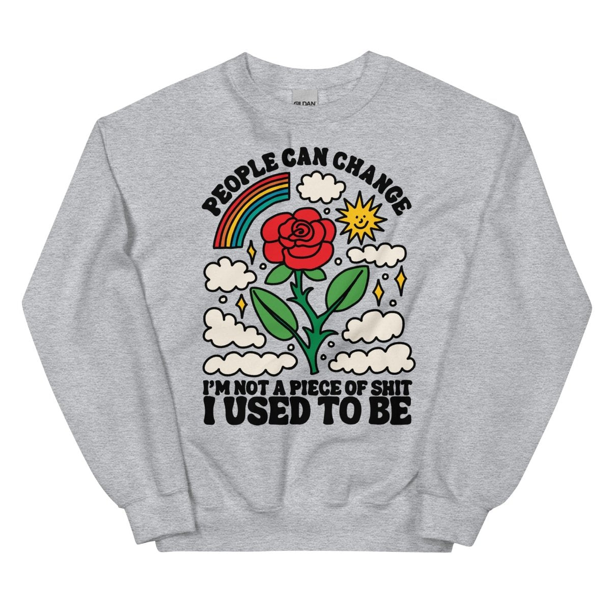 People can change sweatshirt (pink, blue, or gray) - Pretty Bad Co.