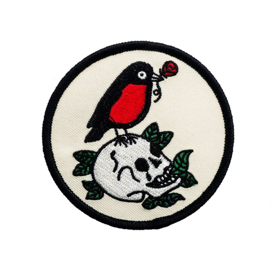 Red Robin and Skull Patch - Patch - Pretty Bad Co.