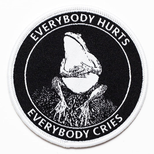 Sad Frog Patch. Everybody Hurts Everybody Cries. - Patch - Pretty Bad Co.