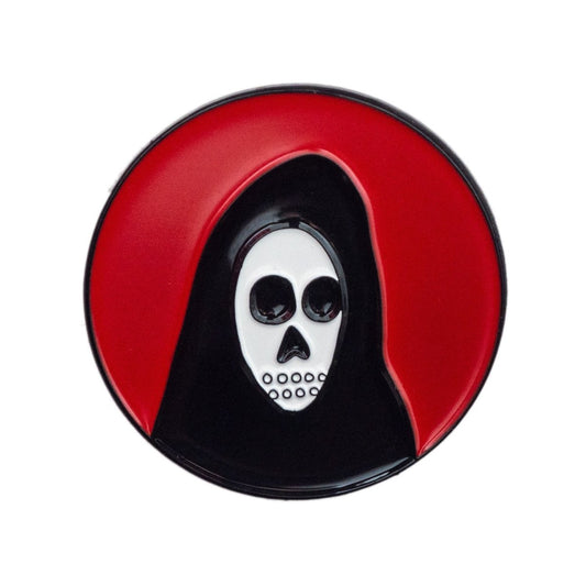 Shrouded bones pin - Enamel Pin - Pretty Bad Co.
