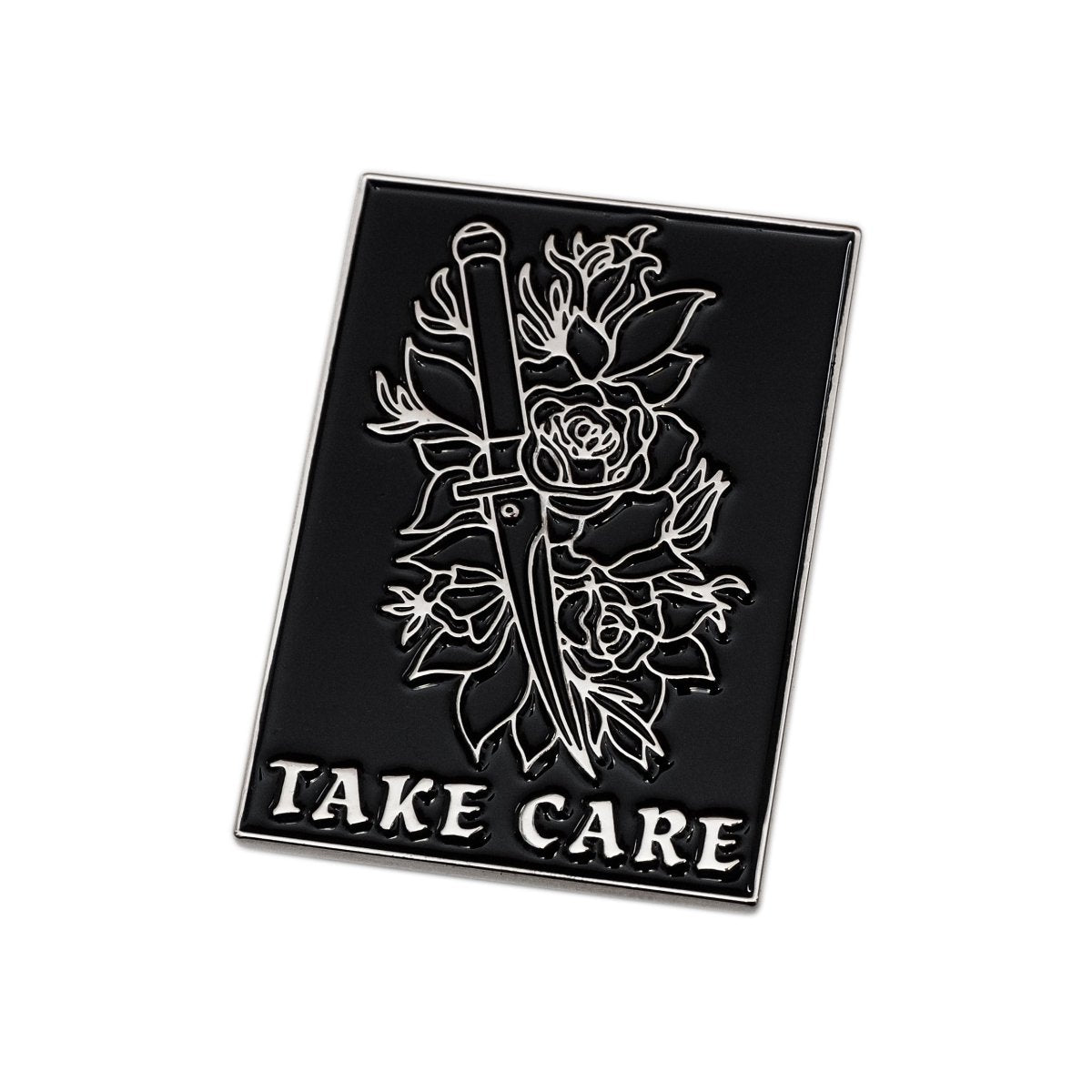 Take Care Pin - Enamel Pin - Pretty Bad Co.