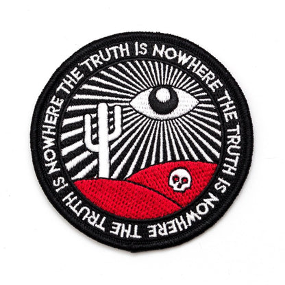 The Truth Is Nowhere Patch. All Seeing Eye Patch. - Patch - Pretty Bad Co.