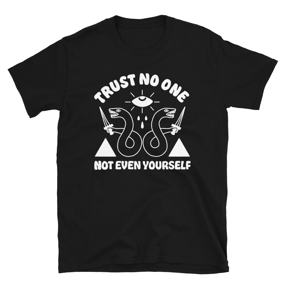 Tupac: Rock Off - Trust No One Black (T-Shirt Unisex Tg. M Tupac: Rock Off - Trust No One Black (T-Shirt Unisex Tg. M