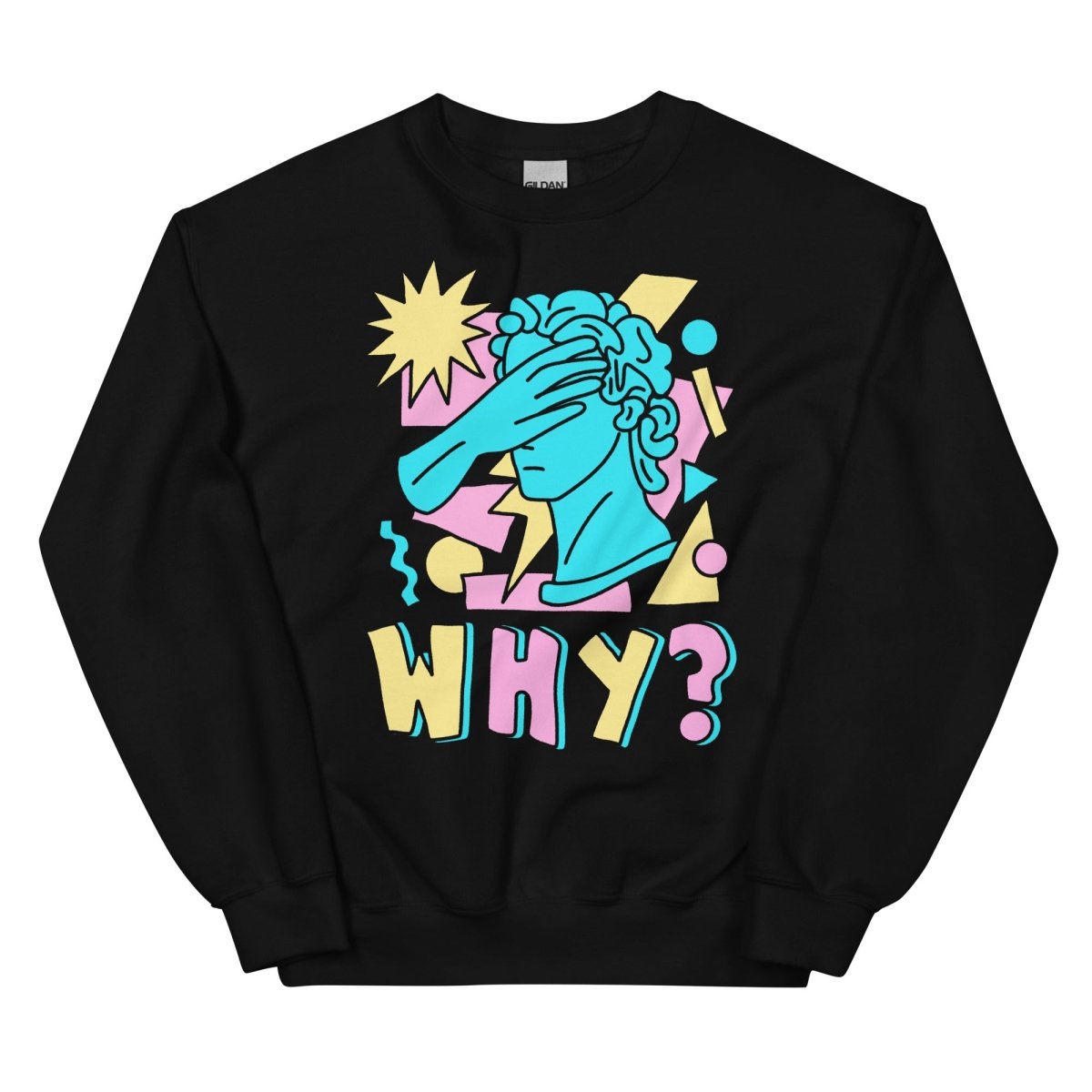 Why? sweatshirt - Sweatshirt - Pretty Bad Co.