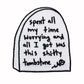 Worry Tombstone Patch - Patch - Pretty Bad Co.